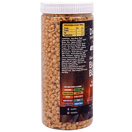 DIET FILS CHIA & QUINOA BARBEQUE ROASTED MILLET 125 GM - SuperMarcheStore