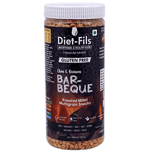 DIET FILS CHIA & QUINOA BARBEQUE ROASTED MILLET 125 GM - SuperMarcheStore