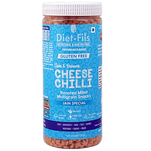 DIET FILS CHIA & QUINOA CHEESE CHILLI ROASTED MILLET 125 GM - SuperMarcheStore