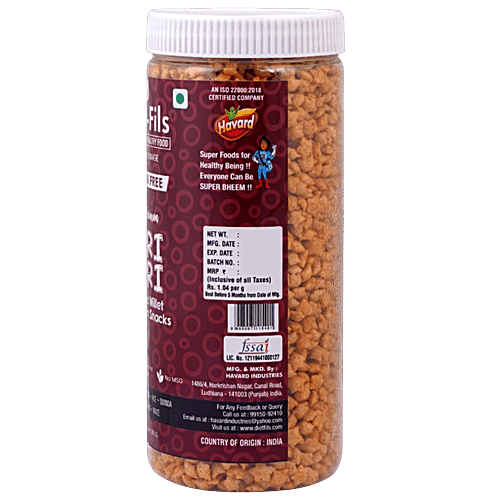 DIET FILS CHIA & QUINOA PERI PERI ROASTED MILLET 125 GM - SuperMarcheStore