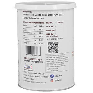 DIET - FILS ROASTED SUPER SEED MIX 250GM - SuperMarcheStore