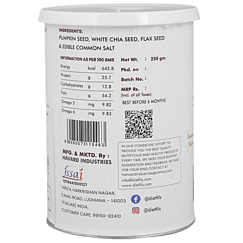 DIET - FILS ROASTED SUPER SEED MIX 250GM - SuperMarcheStore