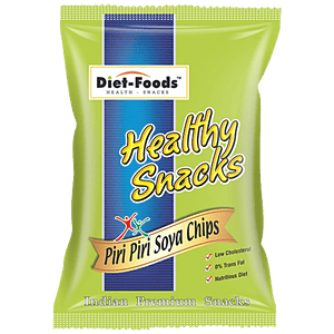 DIET FOODS PIRI PIRI SOYA CHIPS 150 G - SuperMarcheStore
