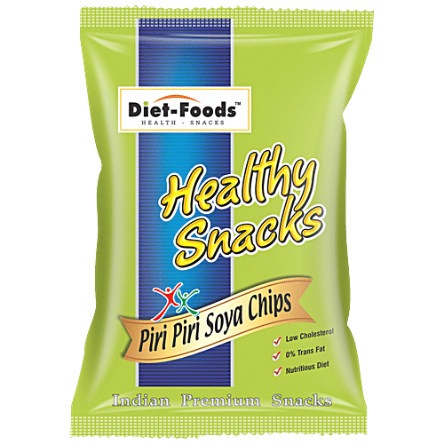 DIET FOODS PIRI PIRI SOYA CHIPS 150 G - SuperMarcheStore
