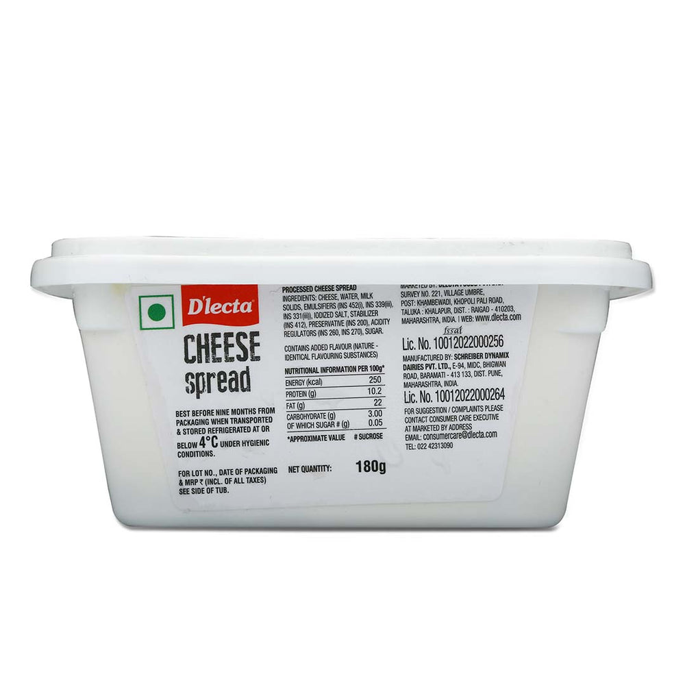 DLECTA CHEESE SPREAD 180 GM - SuperMarcheStore