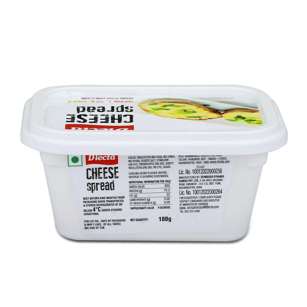 DLECTA CHEESE SPREAD 180 GM - SuperMarcheStore