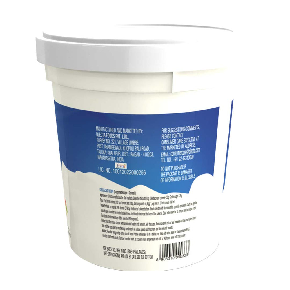 DLECTA CREAM CHEESE 1KG - SuperMarcheStore