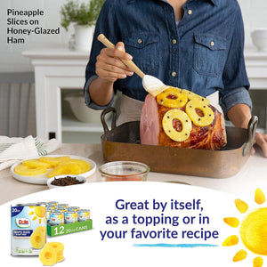 DOLE PINEAPPLE SLICES IN HEAVY SYRUP 836 GM - SuperMarcheStore
