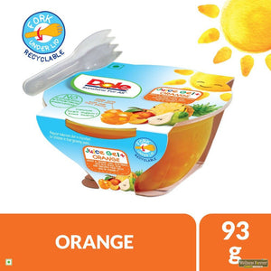 DOLE WOBBLIES FRUIT JUICE JELLY ORANGE 93 GM - SuperMarcheStore