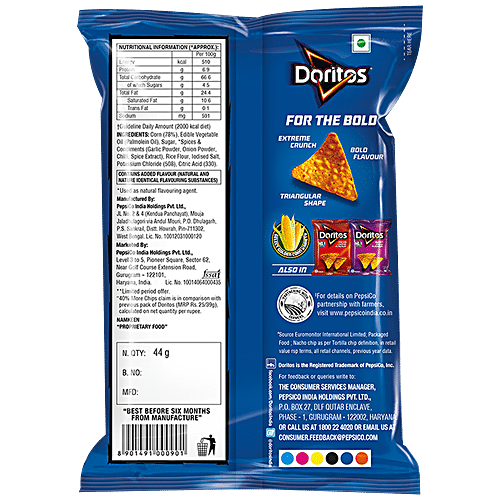 DORITOS MASALA MAYHEM NACHO 44 GM - SuperMarcheStore