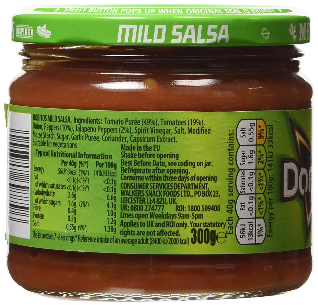 DORITOS MILD SALSA 300G - SuperMarcheStore