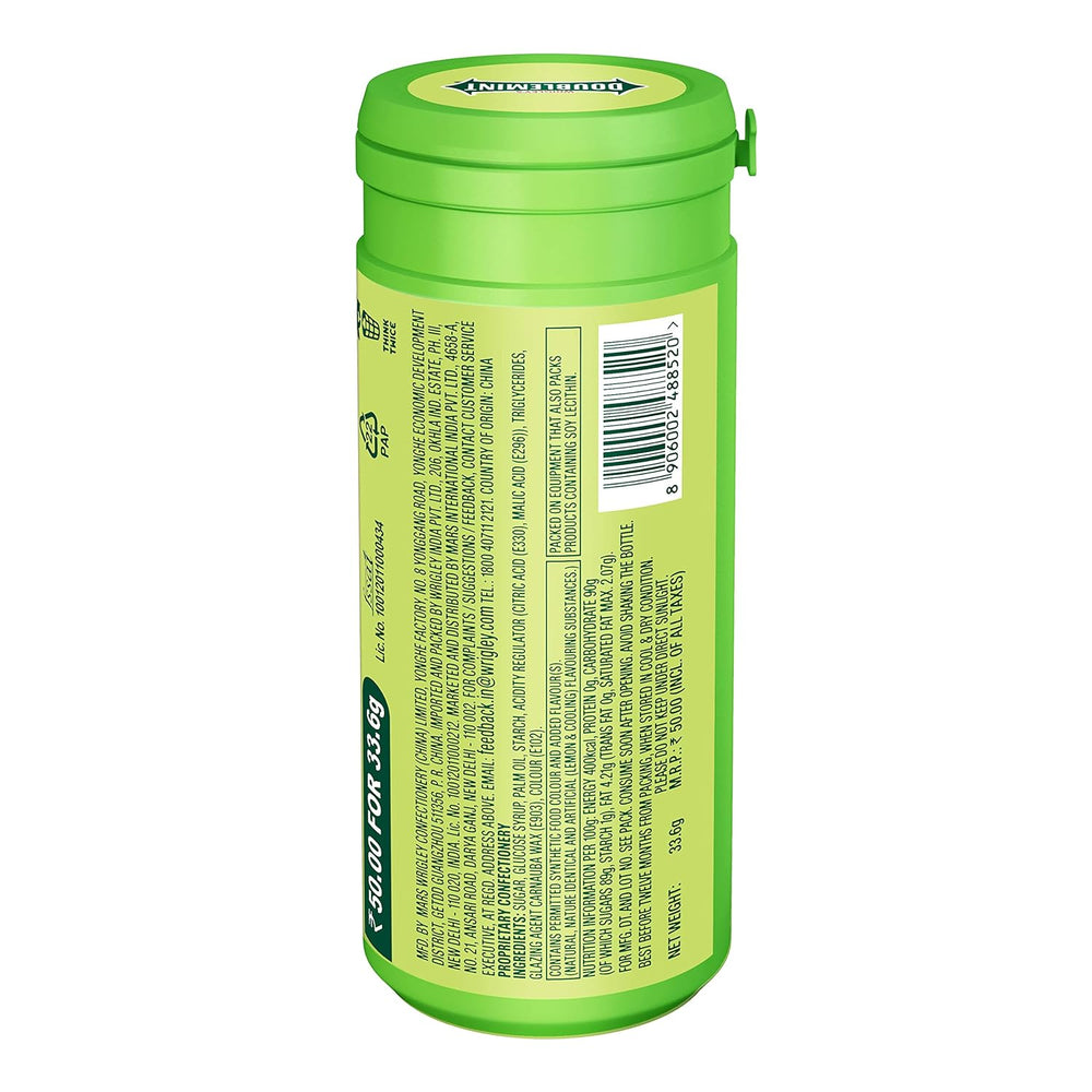 DOUBLEMINT CHEW MINTS LEMONMINT 33.6G - SuperMarcheStore