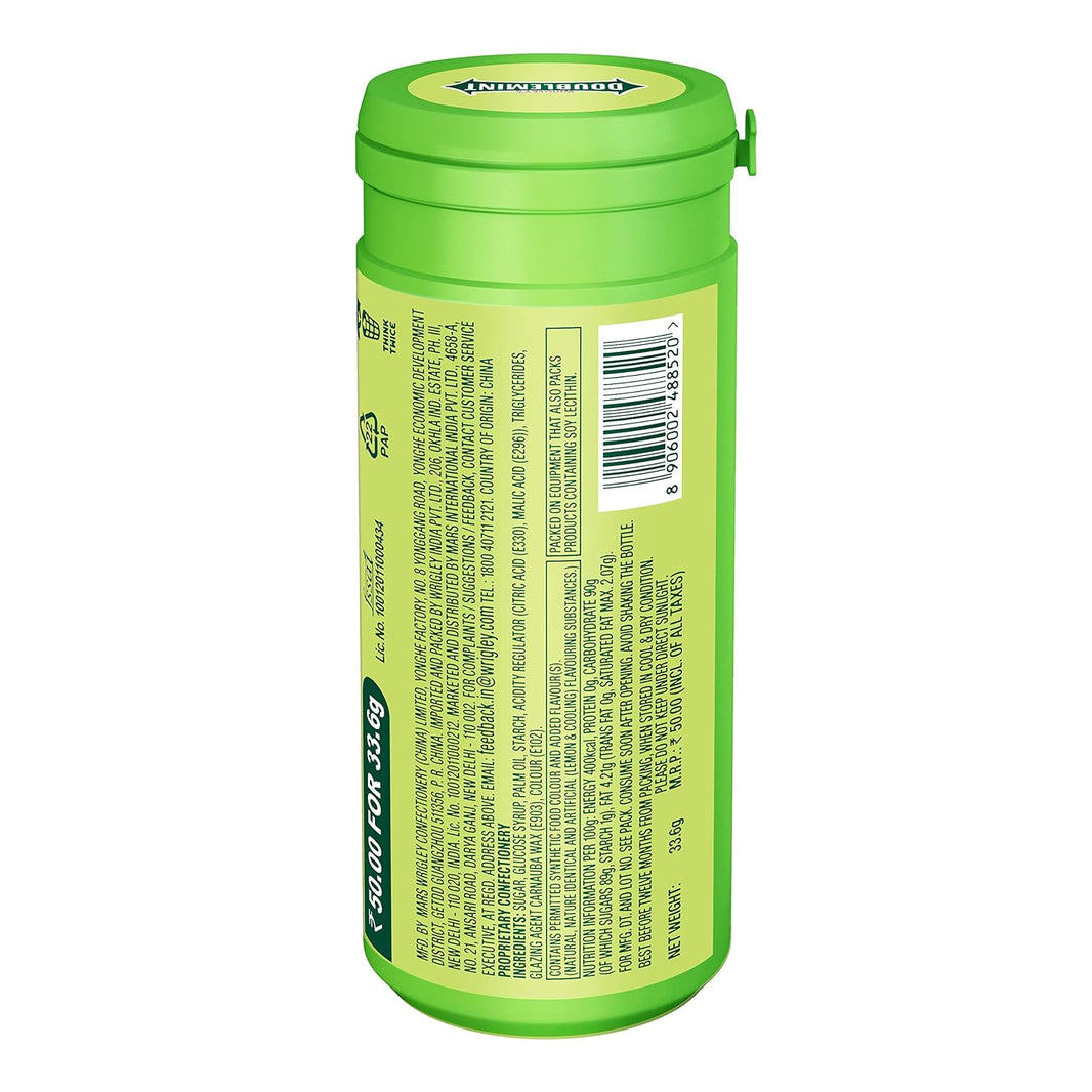 DOUBLEMINT CHEW MINTS LEMONMINT 33.6G - SuperMarcheStore