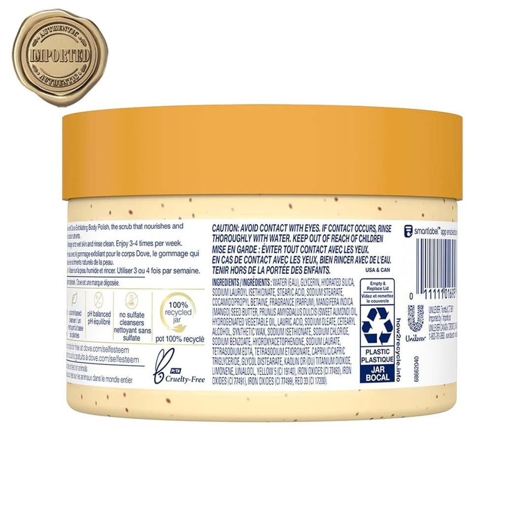 DOVE BODY POLISH ALMOND & MANGO - SuperMarcheStore