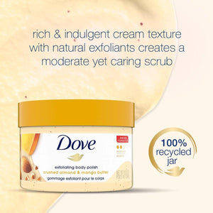 DOVE BODY POLISH ALMOND & MANGO - SuperMarcheStore
