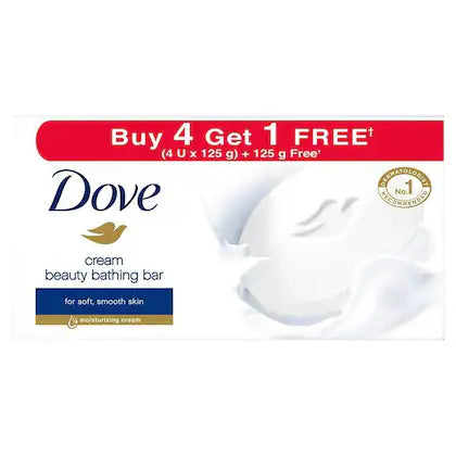 DOVE CREAM BEAUTY BATHING BAR (B4 125 GM *G1) SET
