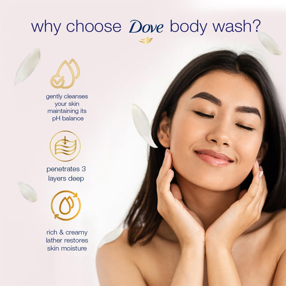 DOVE RELAXING CARE BODY WASH WTH SHEA BUTTER N VANILLA 1 LTR - SuperMarcheStore