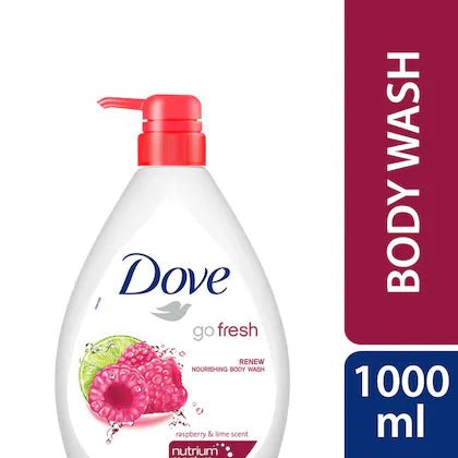 DOVE RENEW NOURSHING BODY WASH RASPBERRY & LIME SCENT - SuperMarcheStore