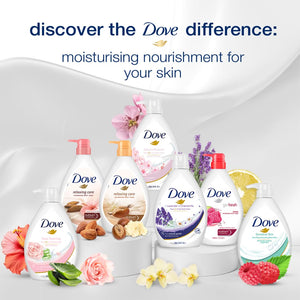 DOVE ROSE SOOTHING ROSE X ALOEVERA BODY WASH - SuperMarcheStore
