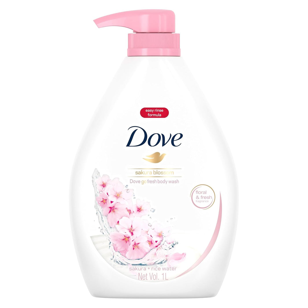 DOVE SAKURA BLOSOM BODY WASH 1 LTR - SuperMarcheStore