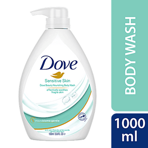 DOVE SENSITIVE SKIN BODY WASH 1 LTR - SuperMarcheStore