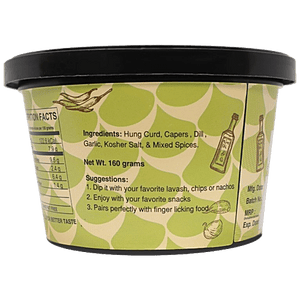 EARTHY BLISS CAPERS TZATZIKI DIP 160 GM - SuperMarcheStore