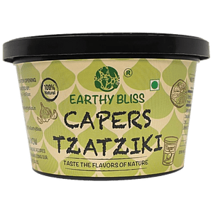 EARTHY BLISS CAPERS TZATZIKI DIP 160 GM - SuperMarcheStore