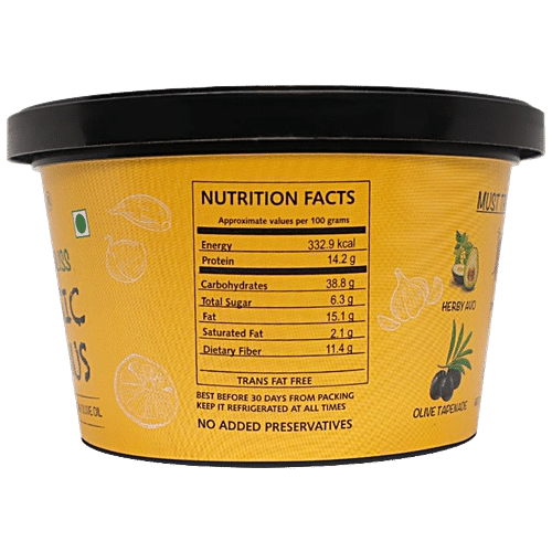 EARTHY BLISS CLASSIC HUMMUS 160 GM - SuperMarcheStore