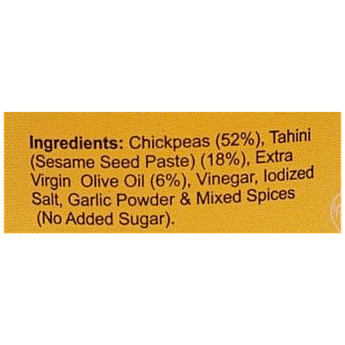 EARTHY BLISS CLASSIC HUMMUS 160 GM - SuperMarcheStore