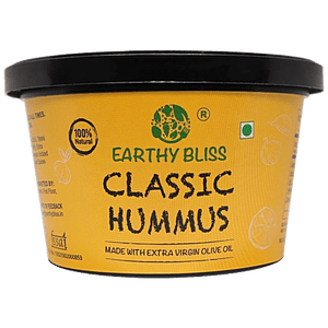 EARTHY BLISS CLASSIC HUMMUS 160 GM - SuperMarcheStore