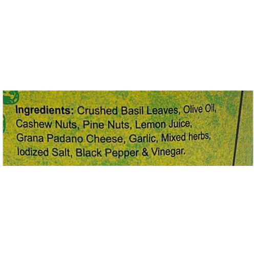 EARTHY BLISS DIP BASIL PESTO 160 GM - SuperMarcheStore