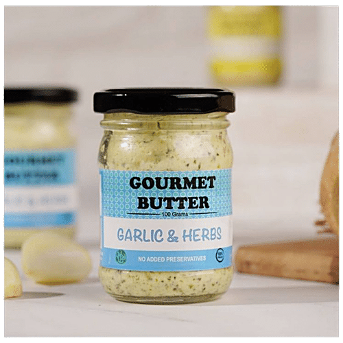 EARTHY BLISS GOURMET BUTTER GARLIC N HERBS 100 GM - SuperMarcheStore