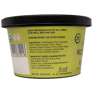 EARTHY BLISS HERBY AVO HUMMUS - SuperMarcheStore