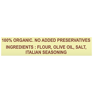 EARTHY BLISS ITALIAN HERBS SOURDOUGH CRISP 110 GM - SuperMarcheStore