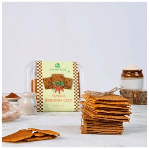 EARTHY BLISS PAPRIKA SOURDOUGH CRISP 110 GM - SuperMarcheStore