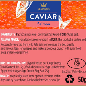 ELSINORE CAVIAR SALMON 50G - SuperMarcheStore