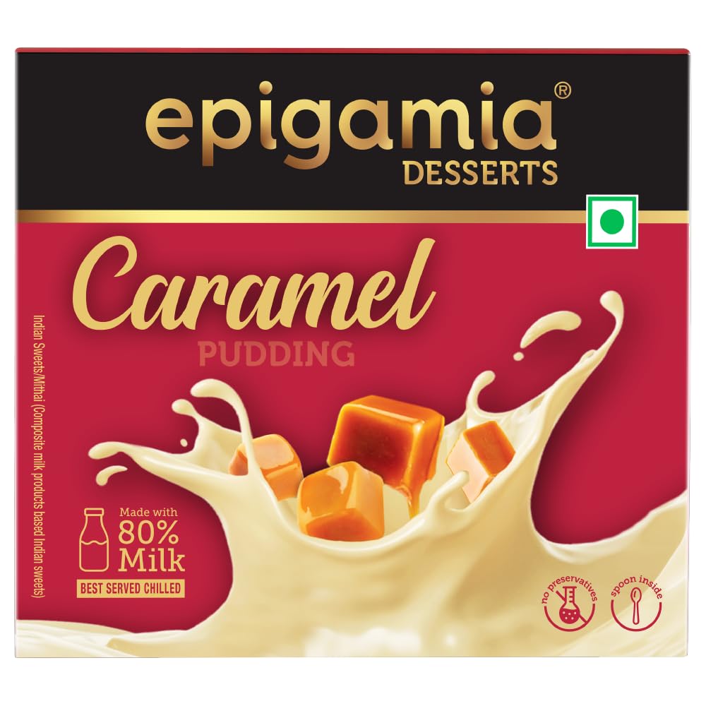 EPIGAMIA CARAMEL PUDDING 70 GM - SuperMarcheStore