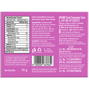 EPIGAMIA CHOCOLATE HAZLENUT PUDDING 70 GM - SuperMarcheStore