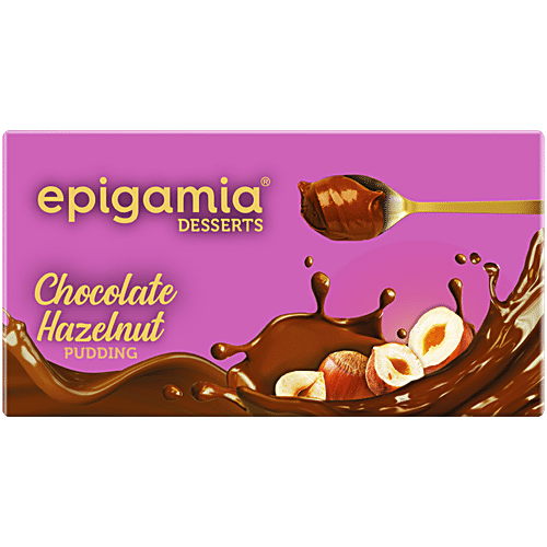 EPIGAMIA CHOCOLATE HAZLENUT PUDDING 70 GM - SuperMarcheStore