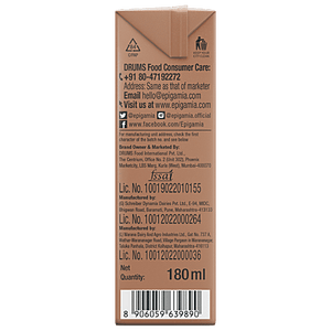 EPIGAMIA ORIGINS MILKSHAKE CHOCOLATE 180ML - SuperMarcheStore