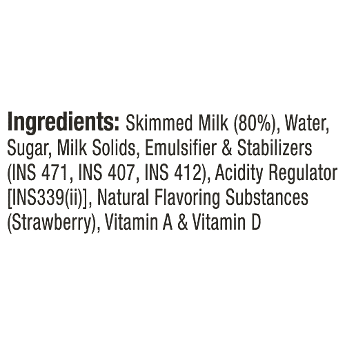 EPIGAMIA ORIGINS MILKSHAKE STRAWBERRY 180ML - SuperMarcheStore