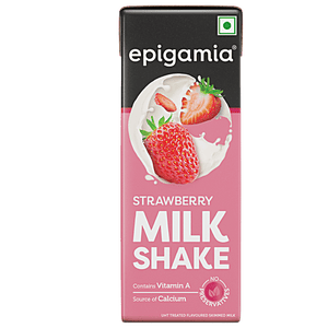 EPIGAMIA ORIGINS MILKSHAKE STRAWBERRY 180ML - SuperMarcheStore
