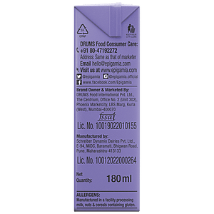 EPIGAMIA ORIGINS MILKSHAKE VANILLA 180ML - SuperMarcheStore