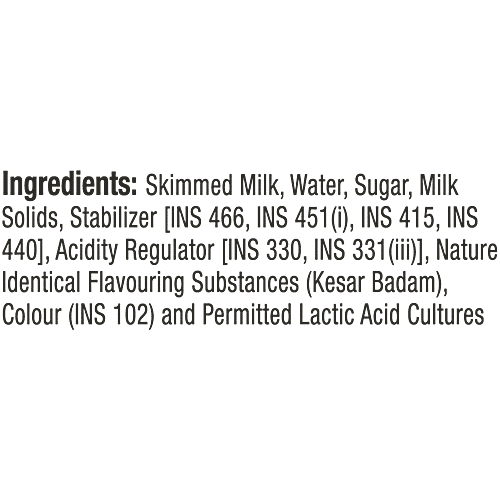 EPIGAMIA REFRESH KESAR LASSI 150 ML - SuperMarcheStore