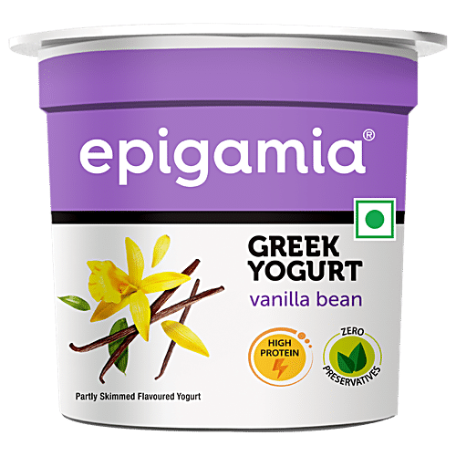 EPIGAMIA VANILA BEANS YOUGHURT 90G - SuperMarcheStore