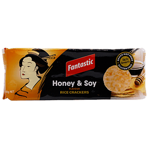 FANTASTIC HONEY & SOY RICE CRACKERS 100GM - SuperMarcheStore