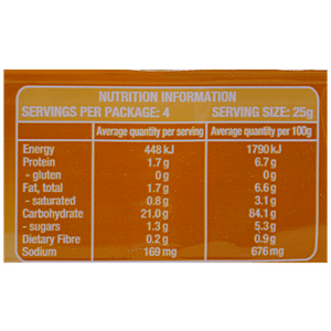 FANTASTIC HONEY & SOY RICE CRACKERS 100GM - SuperMarcheStore
