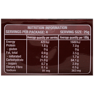 FANTASTIC RICE CRACKERS BARBEQUE 100 GM - SuperMarcheStore