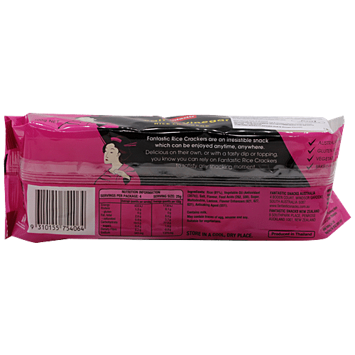 FANTASTIC SALT & VINEGAR RIE CRACKERS 100 GM - SuperMarcheStore