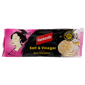 FANTASTIC SALT & VINEGAR RIE CRACKERS 100 GM - SuperMarcheStore